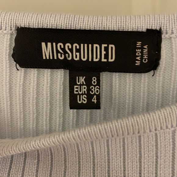 New • Light Blue BodyCon Dress - Picture 2 of 5